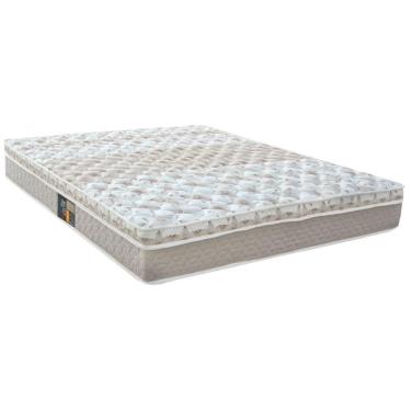 Imagem de Colchão Casal King Mola Class Pocket Euro 180X200X25Cm Branco/Bege - Castor