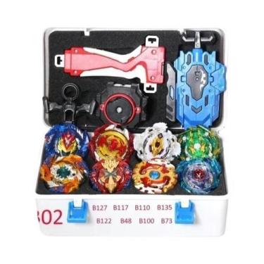 Imagem de Metal Fusion Burst Surge GT Toy Gyro Launcher Spinning Top Bey Blades 