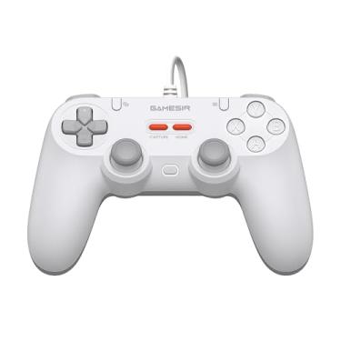 Imagem de GameSir Tegenaria Lite Wired Game Controller For Switch, Android, iOS, PC, Steam With Retro 90s Design, Hall Effect Sticks, 1000Hz Polling Rate, Dual Rumble Motors, Mappable Back Buttons, Ultra-Low