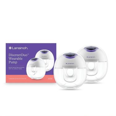 Imagem de Bomba Tira Leite Elétrica Dupla Mãos Livres Lansinoh