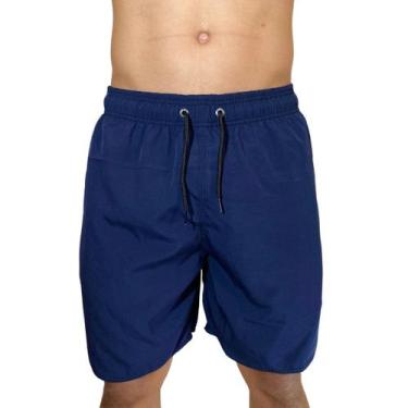 Imagem de Bermuda Academia Elastano Masculina Short Praia Premium Liso - Mariott
