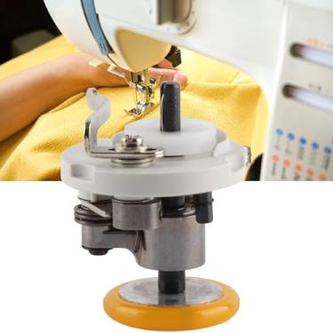 Imagem de Bobbin de aço inoxidável automático Profissional de alinhamento perfeito Acessório de máquinas de costura industrial para uso de fábrica Material de aço inoxidável 54 x 57mm