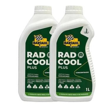 Imagem de Kit 2 Aditivo Para Radiadores Bardahl Rad Cool Plus Verde 1l