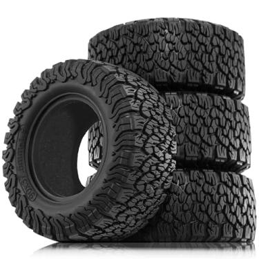 Imagem de STMU 1.9inch Crawler Tires OD 90MM/3.54'' (4PCS) for 1/12 RC Crawler MJX H12Y+ MN-128 MN82S LC79 ﻿ (Tires) (Black)