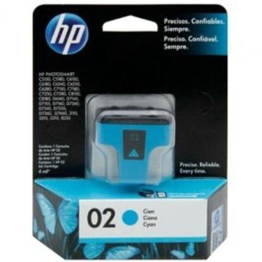 Imagem de Cartucho Hp 02 C8771wl Azul