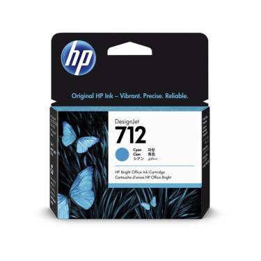 Imagem de Cartucho De Tinta Hp 712 Ciano Pluk 29ml 3ed67a