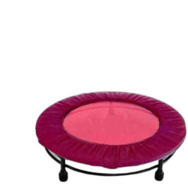 Imagem de Kit Ginástica Rosa -Jump+Colchonete+Caneleira 5 Kg+Capa Rosa - Infinit