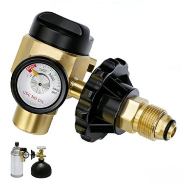 Imagem de Siasky Regulador de nitrogênio VN-500 - 4 modos de trabalho (TST/PRG/BRZ/OFF) - Ajuste de pressão de 0-500PSI para purga de nitrogênio de precisão