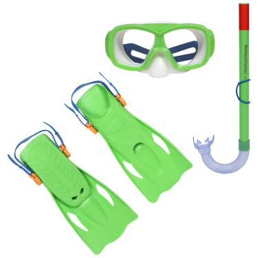 Imagem de Bel - Kit Snorkel Explora Essential Juvenil com Máscara de Mergulho e Nadadeiras Cores Sortidas