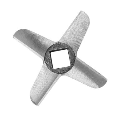 Imagem de Generic Lâmina Profissional de Aço para Moedor de Carne Em Forma de Cruz para Cozinha para Moagem e Picagem Rápida, 5 Lâminas para Salsicha Caseira, Adequada para Todos Os Moedores de Alimentos, Resistente à Ferrugem (5 unidades) (Nº 32)