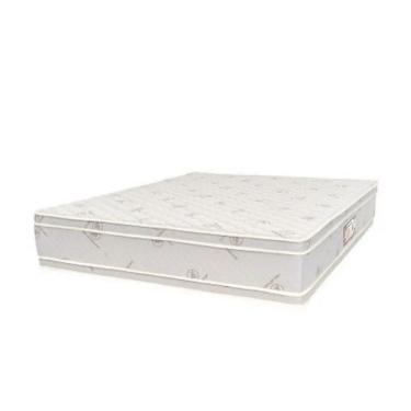 Imagem de Colchao Casal 138cm Molas Ensacadas Euro Pillow Duplo Double Face Hotel Collection Fire Retardant Castor