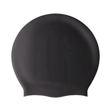 Imagem de Touca De Natação De Silicone Extra Grande Para Adultos, Macia E Confor