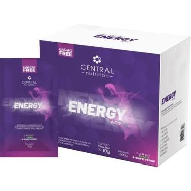 Imagem de Energy ATP Central Nutrition 10g  30 Sachês Sabor Limão  Suplemento En