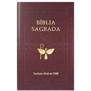 Imagem de Biblia Luxo - Letra Grande - Vinho - 6ª Edicao - EDIES CNBB BIBLIA