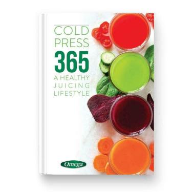Imagem de Livro de receitas Omega Cold Press 365 para espremedor H3000D