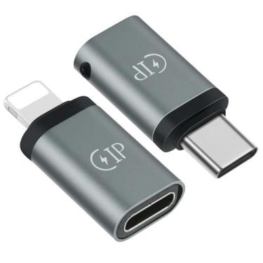 Imagem de Adaptador AXFEE USB C para Lightning Adaptador para iPhone, iPad