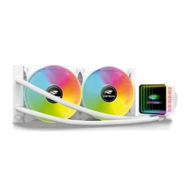 Imagem de Water Cooler C3tech, 120mm RGB, Branco - Fc-w240wh