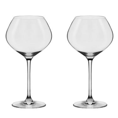 Imagem de Conjunto de Taças de Cristal para Vinho Bourgogne Forever Classic 2 Peças 720ml Transparente Oxford