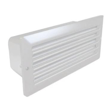 Imagem de Arandela Embutir 6300 para Iluminacao Interna com Grade Inclinada Branco Germany Bivolt