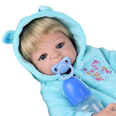 Bebe Reborn Menino 48cm Silicone Realista Baby Fashion em Promoção é no  Buscapé