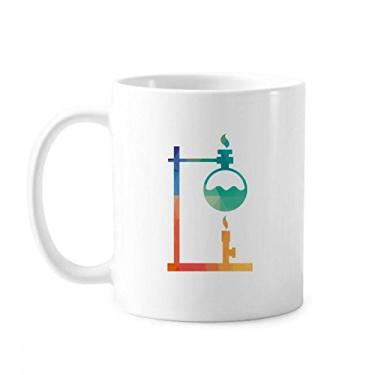 Imagem de Garrafa de cerâmica com fundo redondo aquecido caneca química cerâmica xícara de café porcelana louça