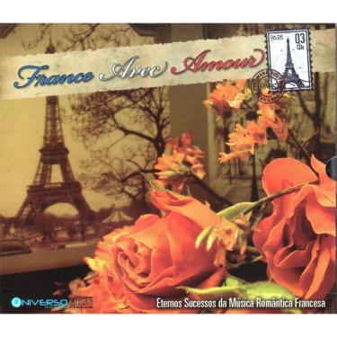Imagem de Box cd France Avec Amour 3 CDs O Melhor da Música Romântica Francesa