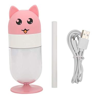 Imagem de Mini umidificador USB, umidificador portátil de névoa para carro doméstico (rosa)