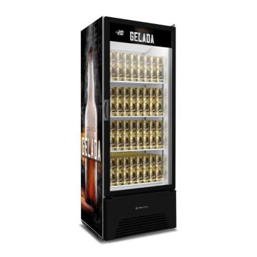 Imagem de Refrigerador Cervejeira Vitrine Metalfrio 572, VN50AH Optima Frost Free, Adesivado