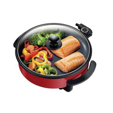 Imagem de Panela Elétrica Redonda Mondial Pe-28 3L Vermelho