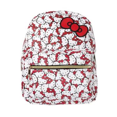 Imagem de Hello Mini mochila Kitty, Vermelho e branco., Small, Mini mochila