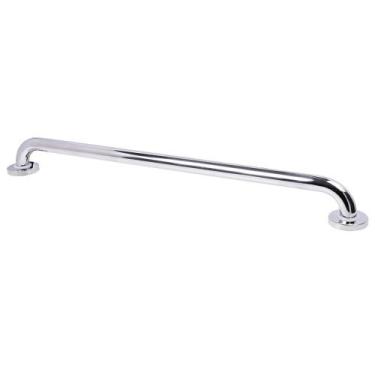 Imagem de Alça Barra de Apoio Inox 80cm Cadeirante Idoso Deficiente Corrimao Box