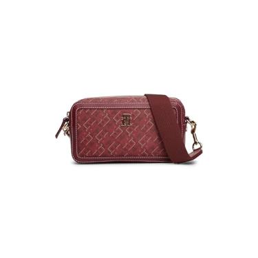 Imagem de Tommy Hilfiger Bolsa transversal de couro Monopoly, Rouge, One Size