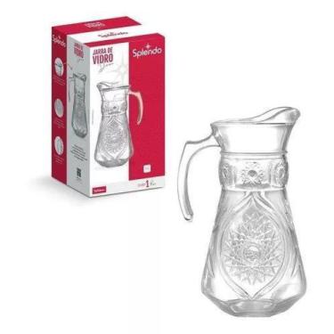 Imagem de Jarra De Vidro Com Tampa Splendo 1,5 Litros Transparente - Wellmix