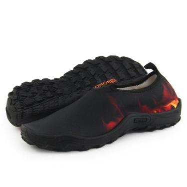 Imagem de Sapatilha Náutica Aquática Neoprene Híbrida Praia Canoagem Mergulho Su