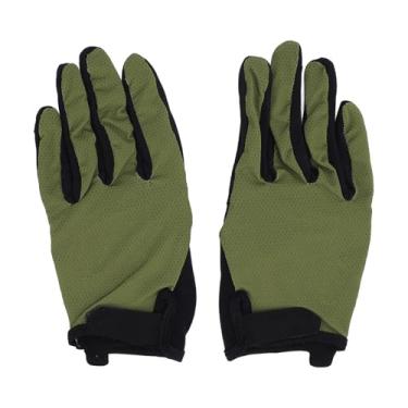 Imagem de Rękawiczki Rowerowe z Pełnymi Palcami, Amortyzacja Wstrząsów Oddychalność Antypoślizgowość Rękawiczki Rowerowe, Ciepłe Rękawiczki Rowerowe dla Mężczyzn i Kobiet (M)