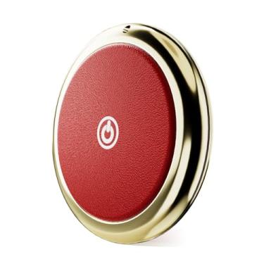 Imagem de Localizador de itens para rastreador de ar para Apple Find My (apenas iOS), etiqueta de rastreador GPS para cães, gatos, bagagem, chaves, mochila, bolsa etc. (vermelho, 1 pacote)