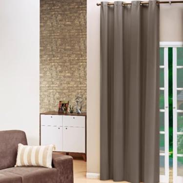 Imagem de Cortina Blecaute PVC Folha Única 1,40M x 2,00M para Parede Janela Banheiro Quarto Sala Cozinha (AVELA)