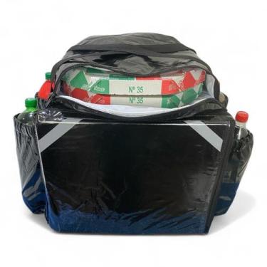 Imagem de Mochila Bag ispor para entregas delivery DE LONA térmica ifood entrega