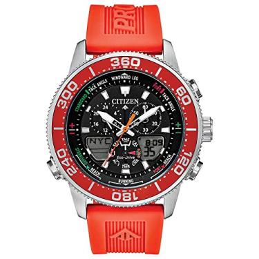 Imagem de Citizen Relógio masculino Promaster Sailhawk Eco-Drive, cronógrafo, pulseira de poliure...