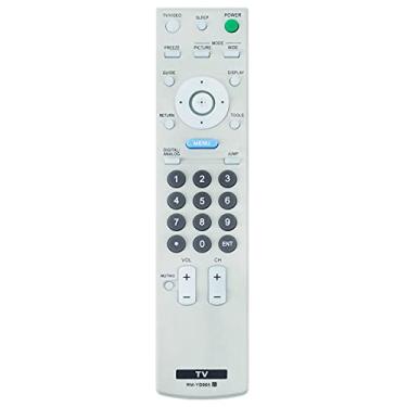 Imagem de Controle remoto de substituição RM-YD005 adequado para Sony TV KDL-23S2010 KDL-46S2000 KDL-40S2000 KDL-32S2000 KDL-26S2000 KDL-32S20L1 KDL-40S20L1 KDL-40S2400 KDL-23S20L1 000 KDL-32S2010 KDL-40S2010