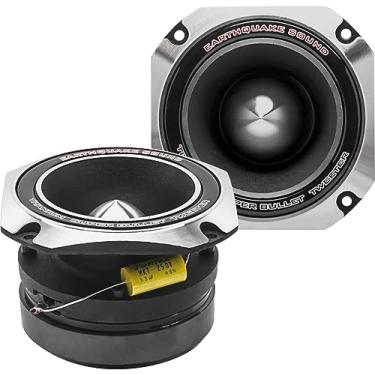 Imagem de Earthquake Sound PR-BT90S Car/Pro Audio 4" Titanium Super Bullet Tweeter, bobina de voz de 4,45 cm, 150W MAX (par)