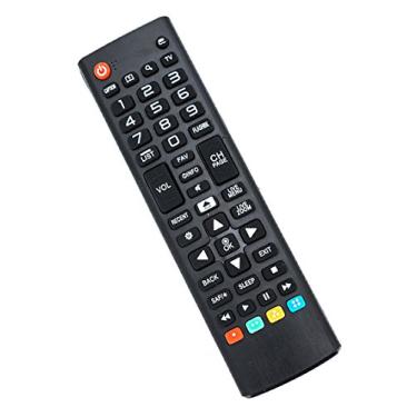 Imagem de JustFine Controle remoto substituto compatível para LG 49UF6400-UA 49UF640T 49UF640TTA 49UF640T-TA 49UF6430 49UF6430UB 49UF6430-UB HD LCD LED Smart TV