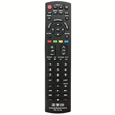Imagem de Controle remoto universal de substituição PN-14-AL para Panasonic TV PN-14L PN-14 N2QAYB000485 N2QAYB000221 EUR7627Z20 N2QAYB000100 N2QAYB000486 N2QAYB000837 N2QAYB000837 QAYB000 0926 N2QAYB000703