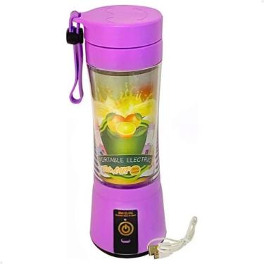 Imagem de Mini Liquidificador Portátil Lorben Usb Recarregável Roxo