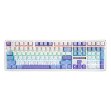 Imagem de Teclado para jogos sem fio EPOMAKER Aula F108 com 4000mAh