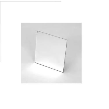 Imagem de Bandeja de Vidro Quadrada 25x25cm Multiuso para Decoração e Servir - F