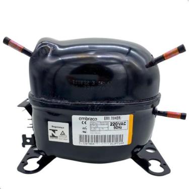 Imagem de Motor Compressor Embraco 1/5 Emi70 Her 127v 220v R134 , 220V