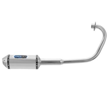 Imagem de Escapamento Pro Tork Mini 3 Titan Ks/Es-150 2004 À 2008 Curva Cromada,