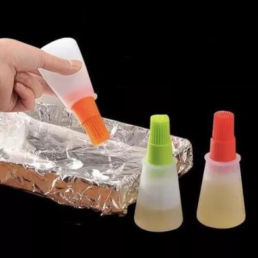 Imagem de Pincel Culinário Cozinha Untador Óleo Confeiteiro - Minymix, AZUL