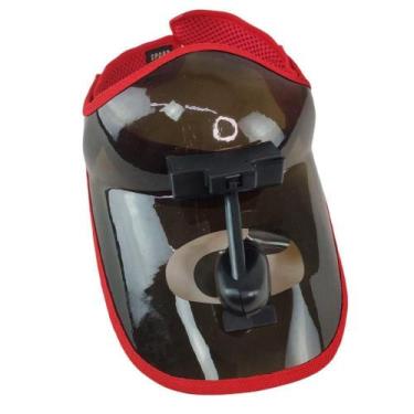 Imagem de Viseira Ventilador Mar Sol Praia Piscina Corrida Caminhada Academia Es